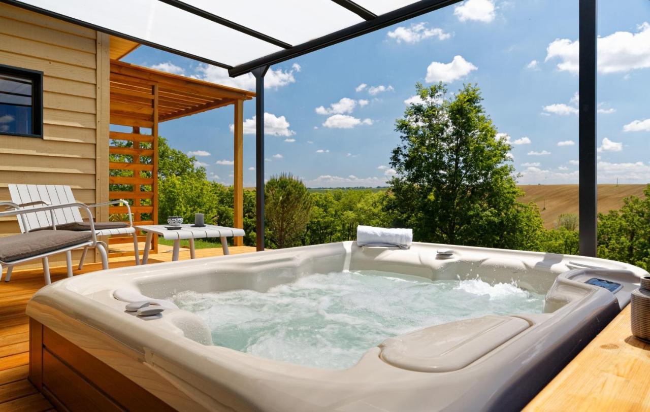Chambre D'Hotes De Charme A La Maison Bleue Savignac-Mona Екстериор снимка