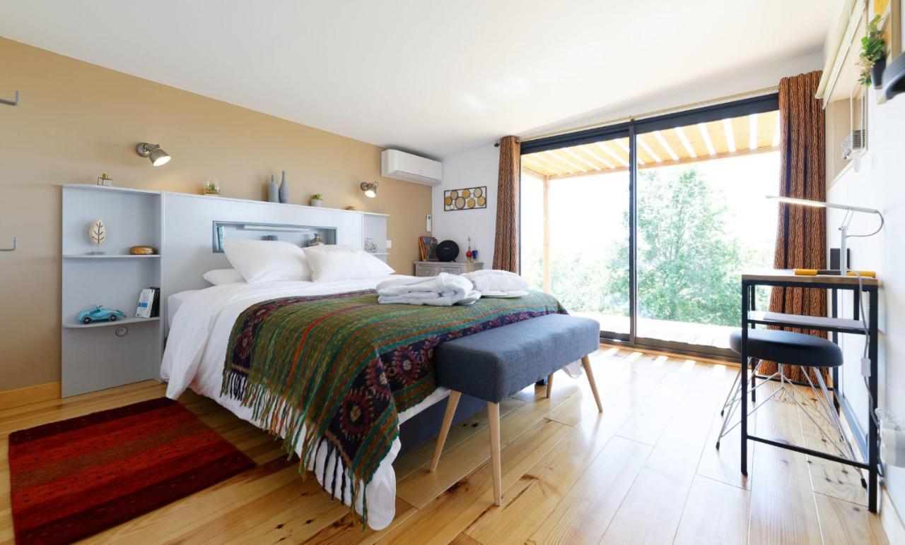 Chambre D'Hotes De Charme A La Maison Bleue Savignac-Mona Екстериор снимка